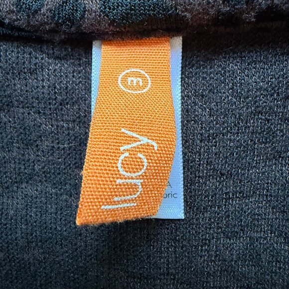 Lucy Size M Brown & Black Cheetah Animal Print Mock Neck Full Zip Jacket - Picture 2 of 12